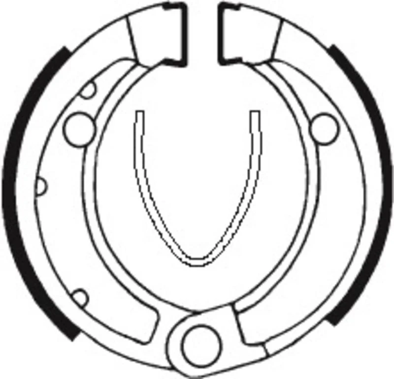 Bremsbacken Organisch BA048 passend für POLARIS SPORTSMAN 110 2016-2020