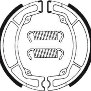 Bremsbacken Organisch BA049 passend für Yamaha IT 200 1984-1986