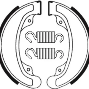 Bremsbacken Organisch BA058 passend für Honda CB 250 1979-2001