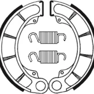 Bremsbacken Organisch BA059 passend für Honda CBX 650 E 1983-1983