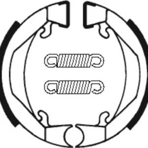 Bremsbacken Organisch BA074 passend für KTM 50 SX 1998-2008