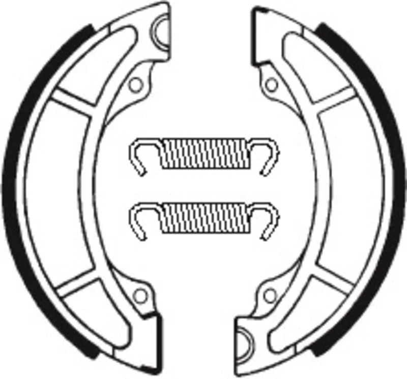 Bremsbacken Organisch BA108 passend für SUZUKI RM 500 1983-1985