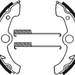 Bremsbacken Organisch BA178 passend für Yamaha YFM 350 BIG BEAR 1989-1995