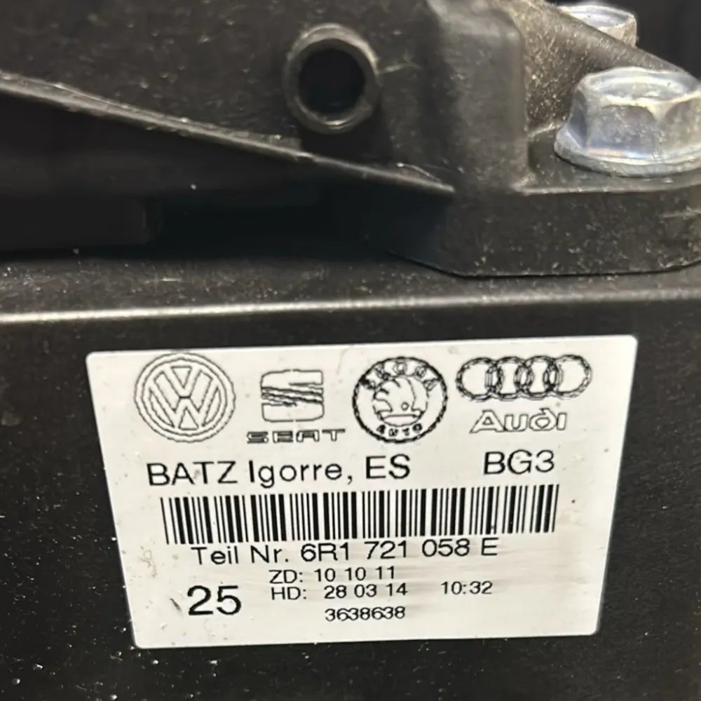Bremspedal + Volkswagen Accelerator Polo V (2009> 2017) COD: 6R1721058