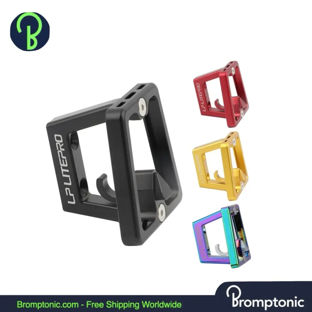 Brompton Alloy CNC Front Carrier Block Black
