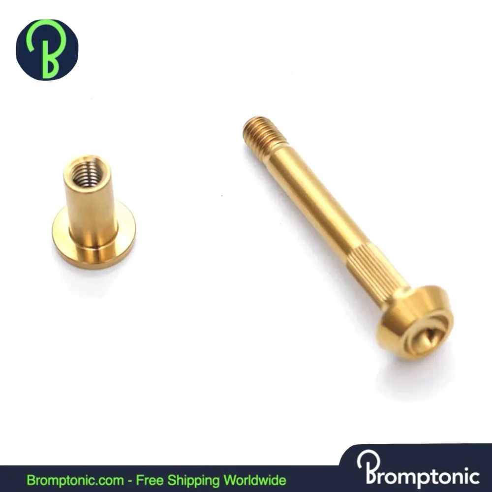 Brompton Titanium Rear Shock Screw für P/T Line - leichtes und langlebiges Upgrade