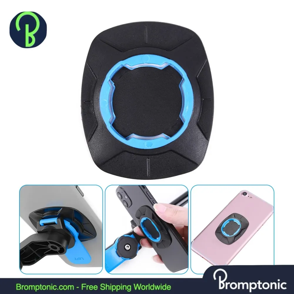 Bromptonic Quad Lock Fahrrad Telefonhalter 360° Unterstützung für Quadlock