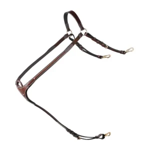 Brussels Bridge Breastplate Brown/Gold V