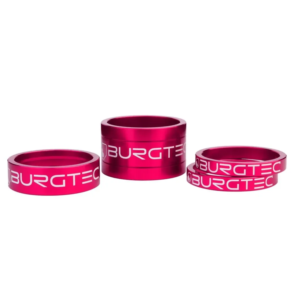BURGTEC 1"1/8 Pink Lenkradabstandshalter Kit