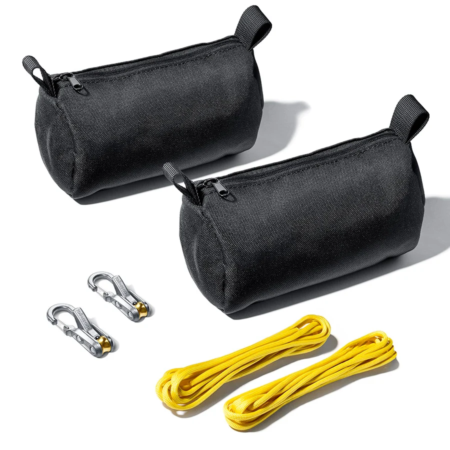 Abspannung mit Gewicht Camper & Go