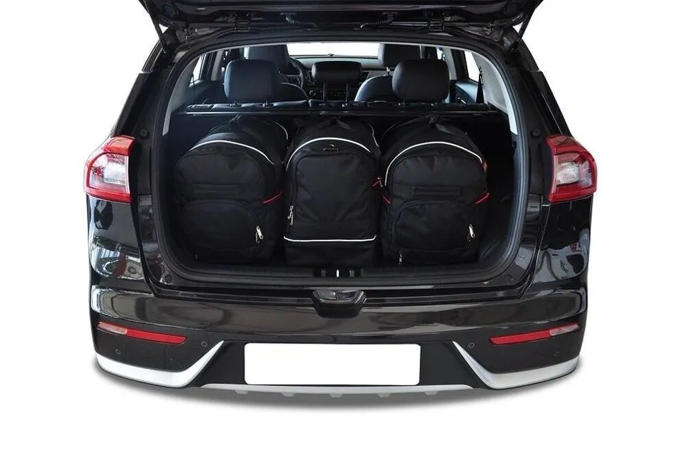 Car bag Kofferraumtaschen Set 3 stk KIA NIRO I 2017-2022 - 7022045