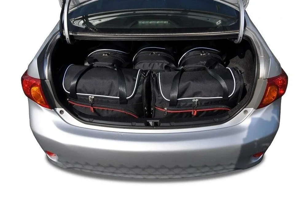 Car bag Kofferraumtaschen Set 5 stk TOYOTA COROLLA LIMOUSINE X (E15) 2007-2014 - 7041015