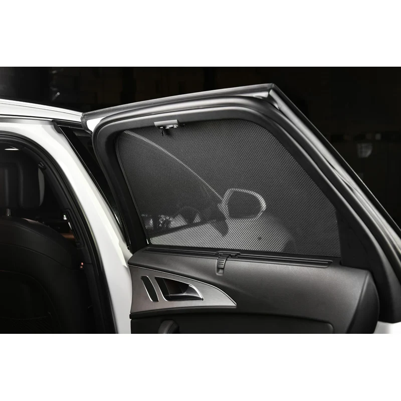Car Shades, Satz passend für Audi Q5 (FY) 2017- (6-teilig), Textil, Schwarz