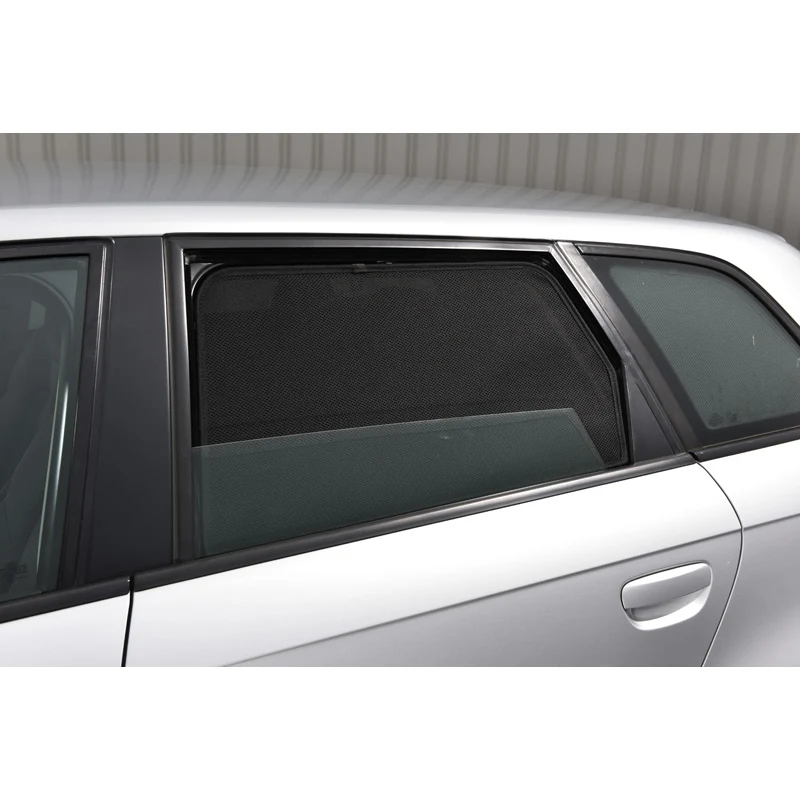 Car Shades, Satz passend für Audi A3 8P 5 türer 2003-2012 (6-teilig), Textil, Schwarz