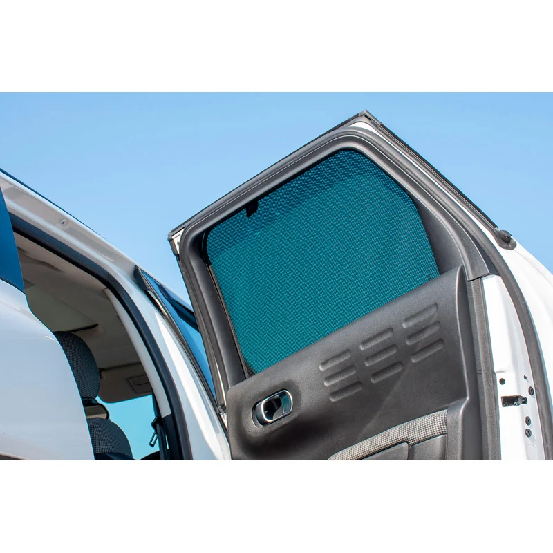 Car Shades, Satz passend für Citroen C3 Aircross II 2017- (6-teilig), Textil, Schwarz