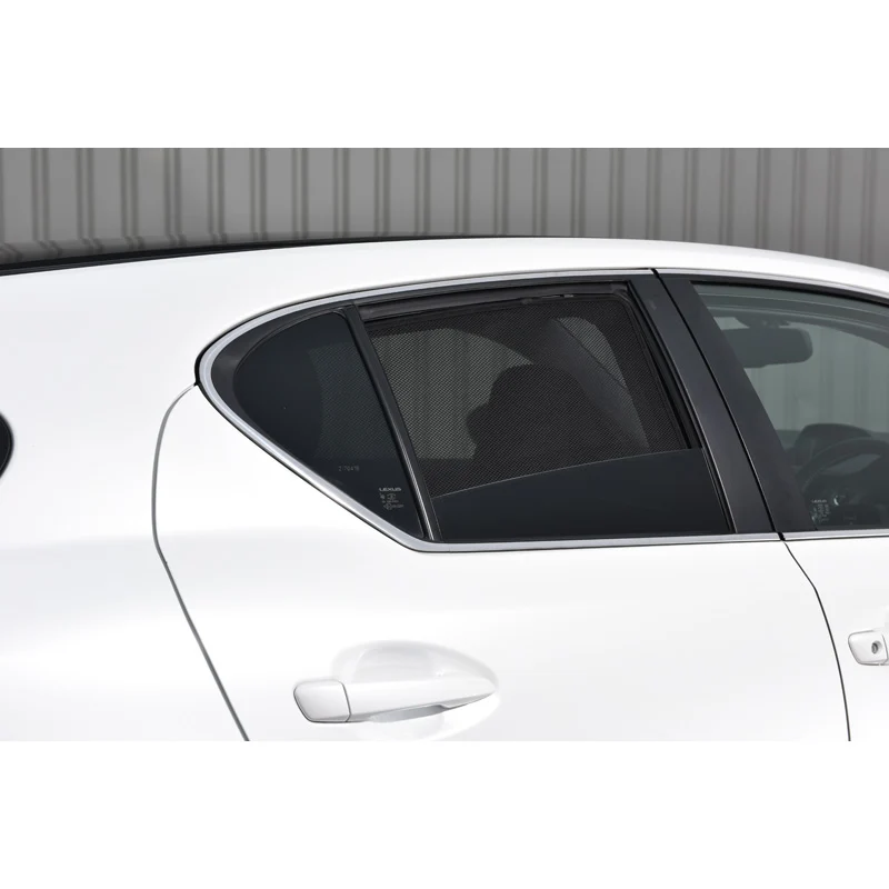 Car Shades, Satz passend für Lexus CT200H 2011- (6-teilig), Textil, Schwarz