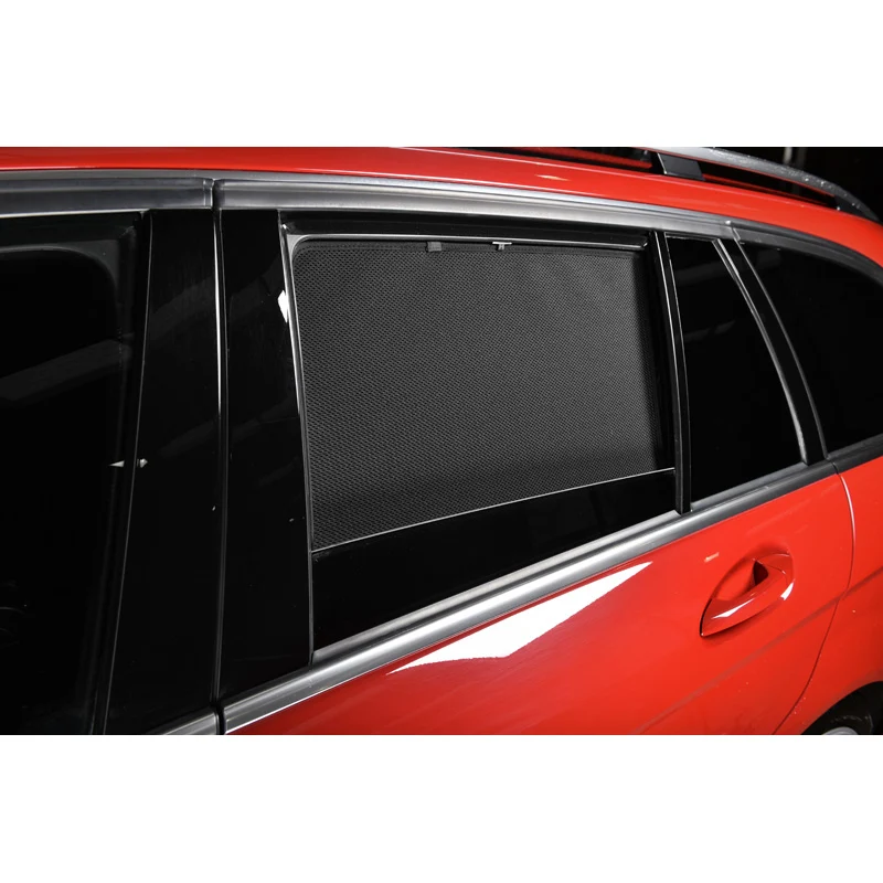 Car Shades, Satz passend für Renault Laguna Kombi 2007- (6-teilig), Textil, Schwarz