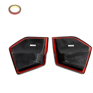 Carbon Fiber Car Front Bumper Vents Cover Splitters passend für BMW 3 Series G20 G28 M-Tech LCI 2022 2023