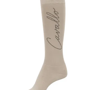 CAVALSELMA Winter Socken Desert Taupe Beige 36