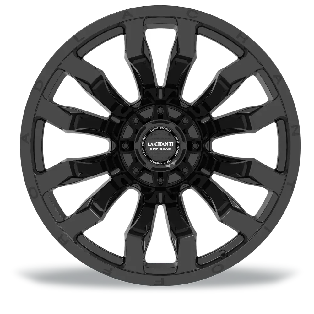 La Chanti LC-OF7 10J x 24 Zoll 6x139,7 ET20 Glossy Black Milled