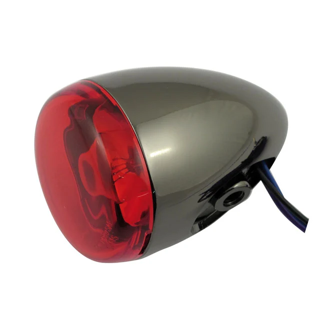 Chris Blinker Schwarz Chrom für Harley-Davidson Chris Products