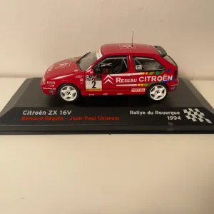 Citroën ZX 16V Rot Nummer 2 - Rallye du Rouergue 1994
