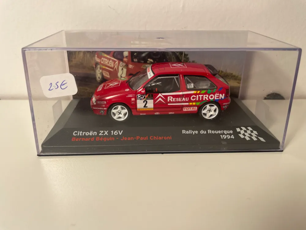 Citroën ZX 16V Rot Nummer 2 - Rallye du Rouergue 1994
