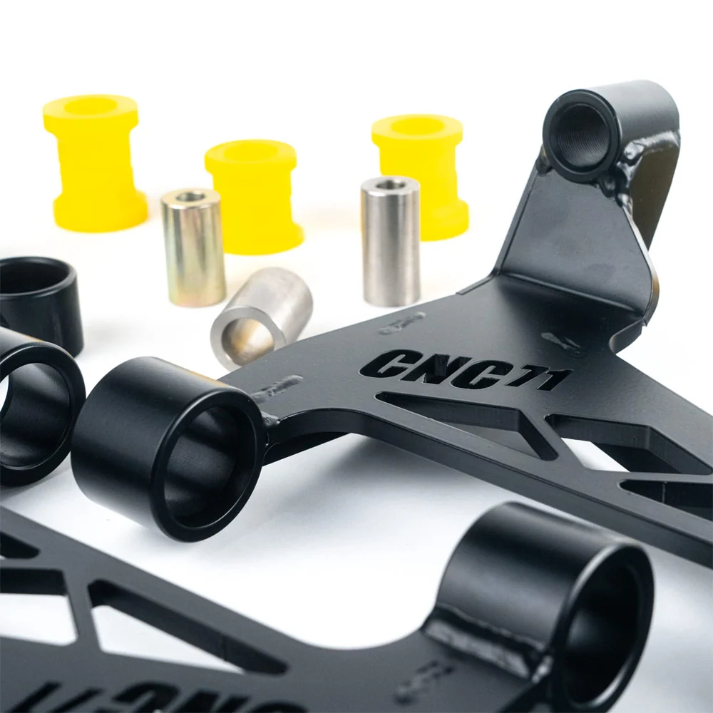 CNC71 Querlenker passend für Nissan 350Z Hinterachse oben einstellbar Set (Stahl)