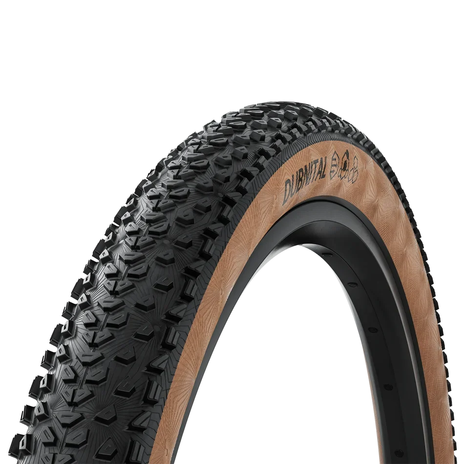 CONTINENTAL DUBNITAL Race Grip Reifen 29x2.40 Tubeless Ready Weich Braun