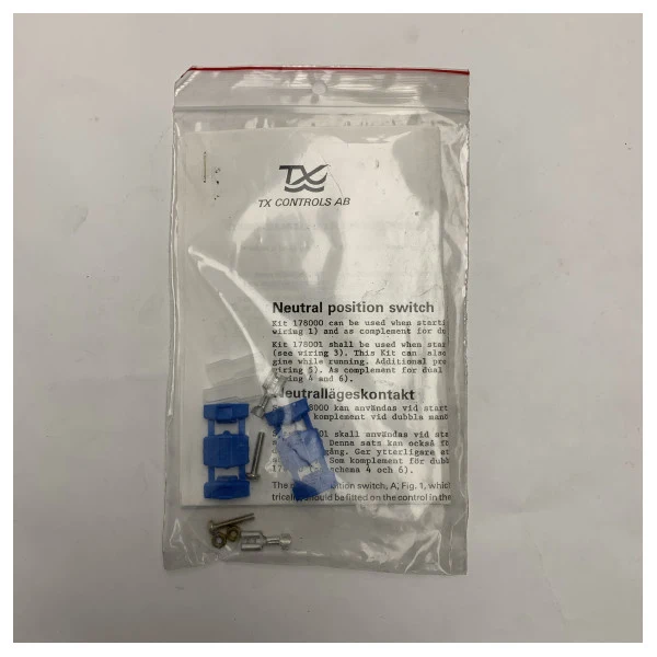 TX Controls AB 178002 Neutralposition-Schalter-Kit für Marine-Motoren