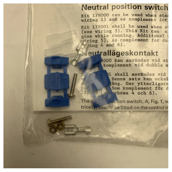 TX Controls AB 178002 Neutralposition-Schalter-Kit für Marine-Motoren