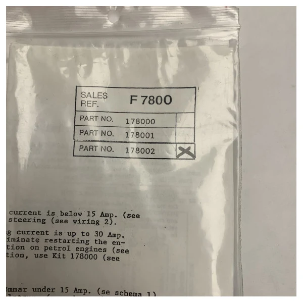 TX Controls AB 178002 Neutralposition-Schalter-Kit für Marine-Motoren