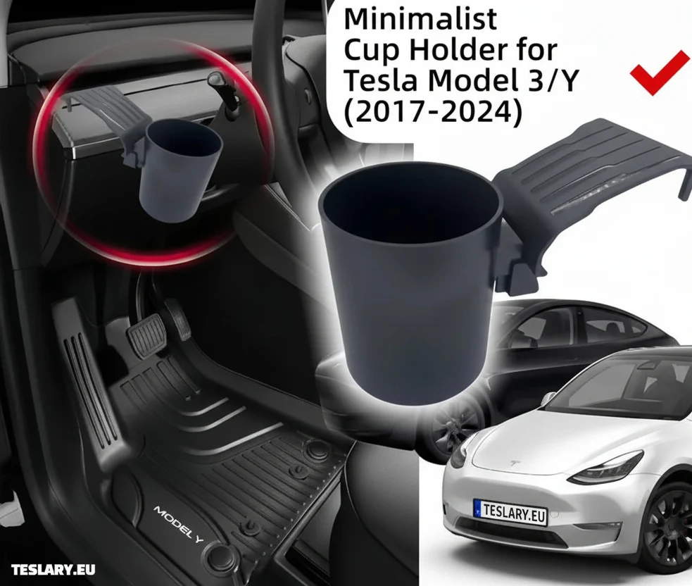 Dashboard Cuphalter für Tesla Modell 3/Y/Y.