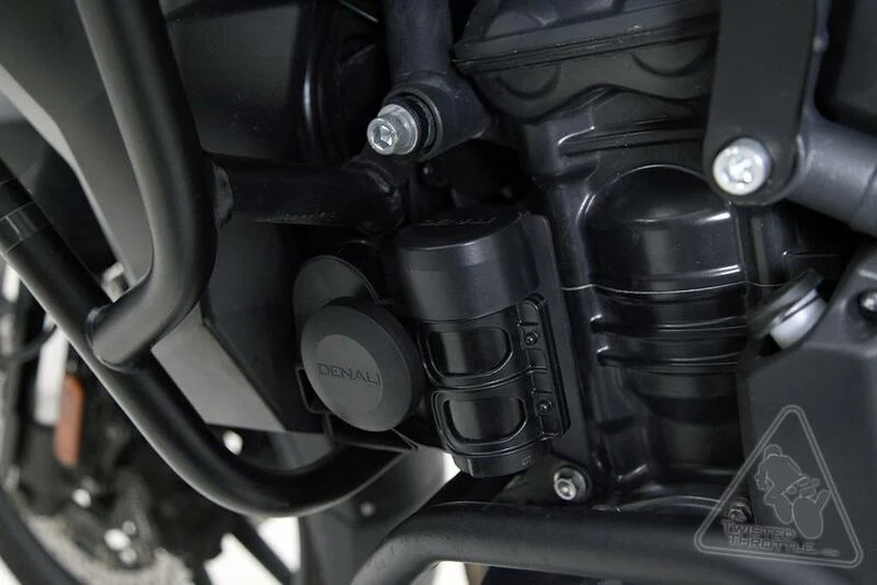DENALI SoundBomb Hupenhalterung Triumph Tiger Explorer
