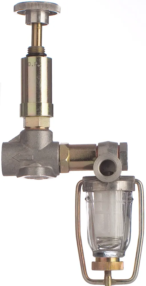 Diesel Vorförderpumpe, Glasbecher Filter, M14x1,5 Innengewinde