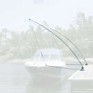 Dock Edge Festmacherpfahl für Boote bis 7 m, 2200 kg