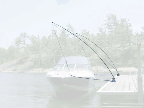 Dock Edge Festmacherpfahl für Boote bis 7 m, 2200 kg
