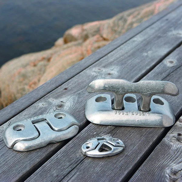 Dock Edge, Flip Up Zylindrisch Aluminium, Breite 22 cm
