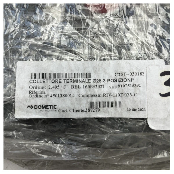 Dometic 3-Positionen-Klimaanlagen-Verbindungssystem mit Schaltern - 9107516392
