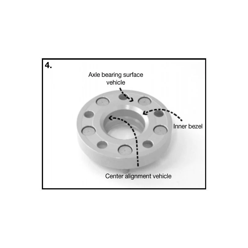 H&R, DRM-System Spürverbreiterungsatz 60mm pro Achse - Lochkreis 4x100 - Mittenzentrierung 54,1mm - System M12x1,5 - passe...