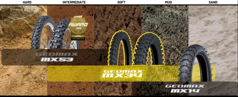 DUNLOP Reifen GEOMAX MX34 100/100-18 M/C NHS 59M TT