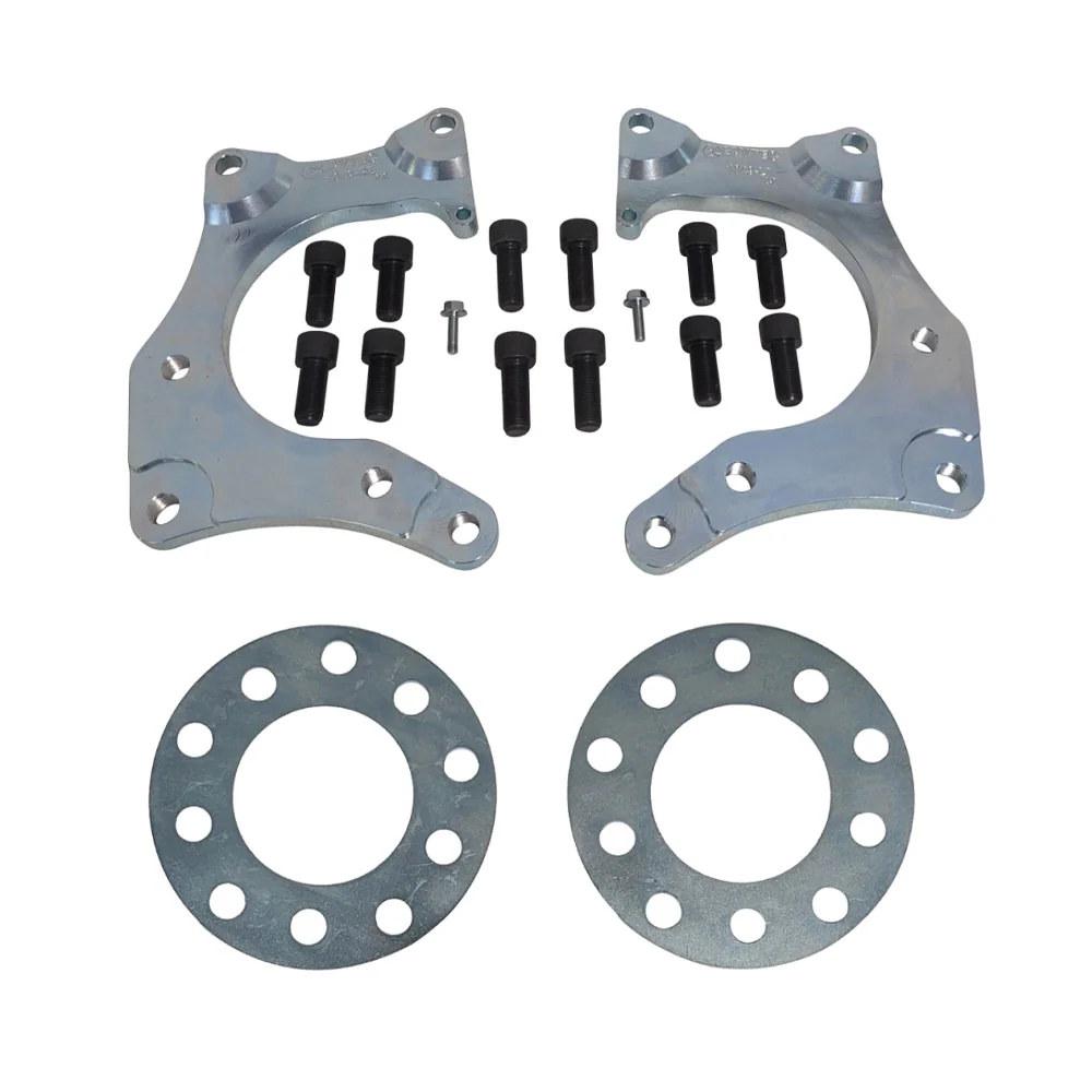EPYTEC Bremssattel Adapter passend für VW T5 T6 für 4-Kolben Porsche Sattel mit 356x22mm Bremsscheibe Hinterachse