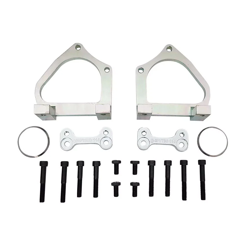 EPYTEC Bremssattel Adapter passend für VW Golf 5 6 Caddy Touran / Audi A3 8P / Seat Leon für Porsche Panamera Sattel mit 3...