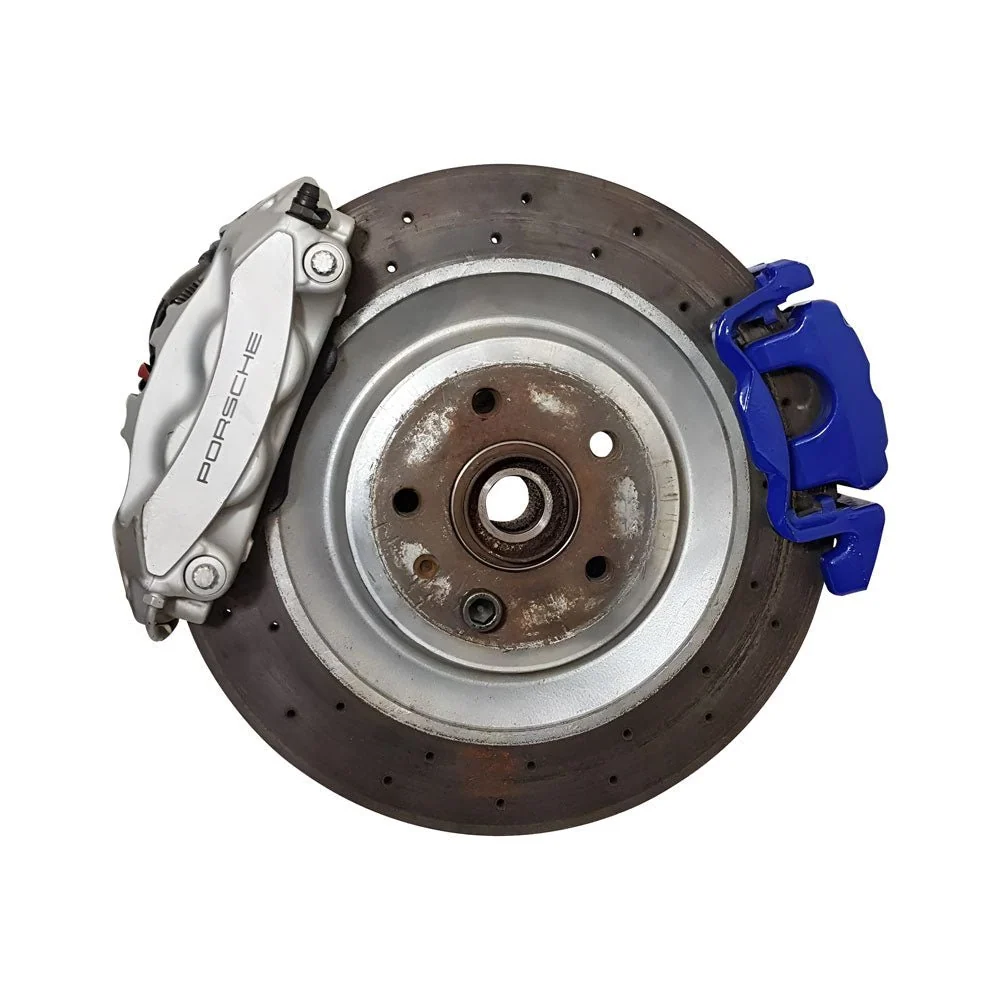 EPYTEC Bremssattel Adapter passend für VW Golf 5 6 Caddy Touran / Audi A3 8P / Seat Leon für Porsche Panamera Sattel mit 3...