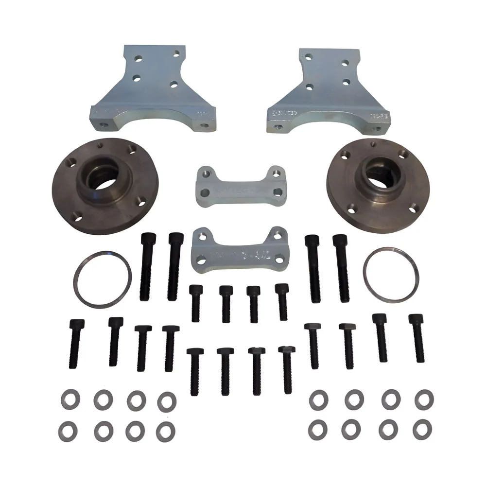EPYTEC Bremssattel Adapter passend für VW Golf Scirocco Corrado Jetta Polo Vento für Porsche Sattel mit 280mm Bremsscheibe...