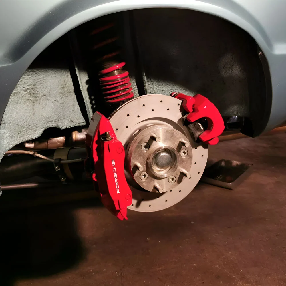 EPYTEC Bremssattel Adapter passend für VW Golf Scirocco Corrado Jetta Polo Vento für Porsche Sattel mit 280mm Bremsscheibe...