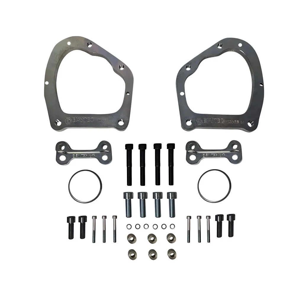 EPYTEC Bremssattel Adapter passend für VW Touran Jetta Passat T-Roc / Audi TT / Skoda für Porsche Sattel mit 356x22mm Brem...