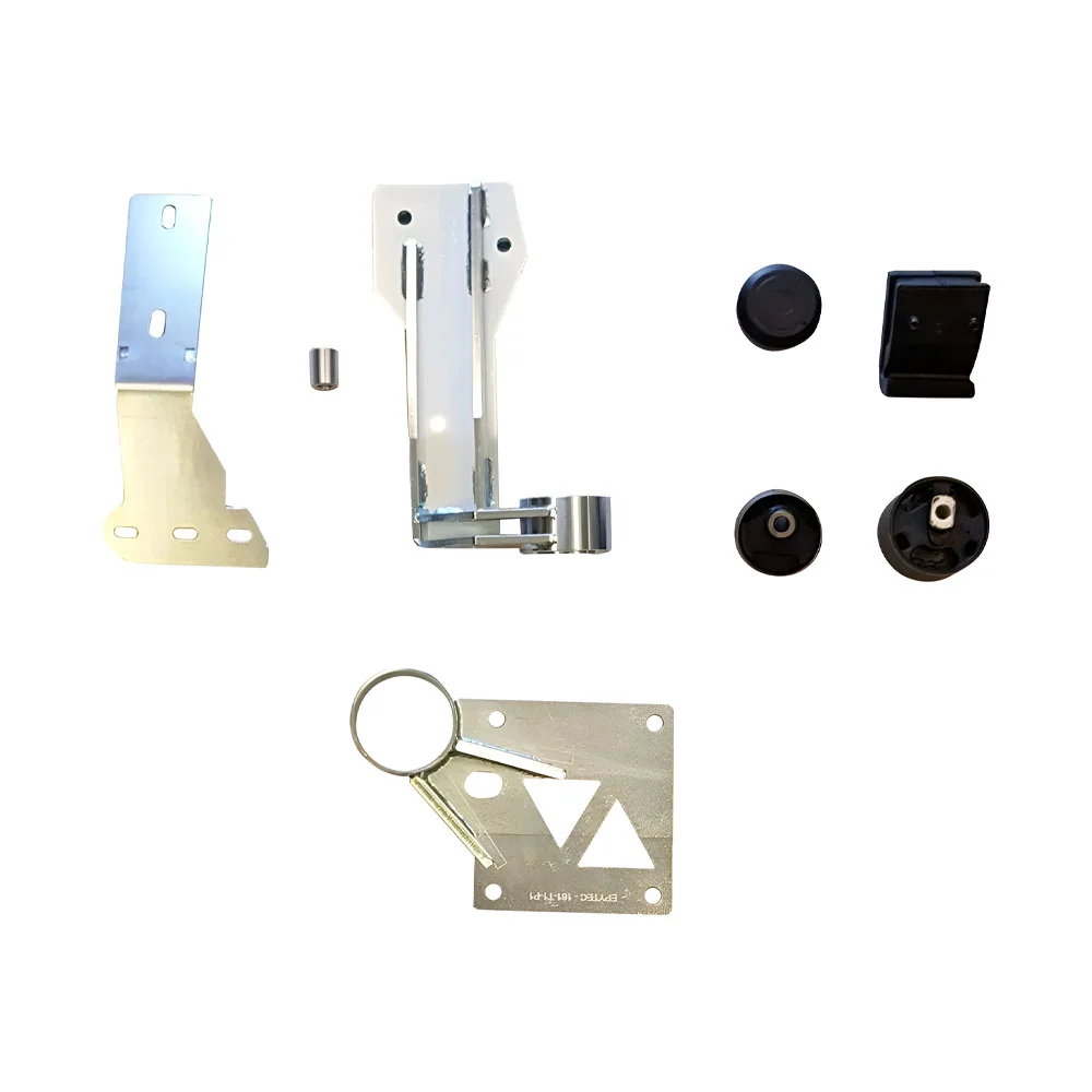EPYTEC Motorhalter Getriebehalter Set passend für VW Golf 1 Caddy Scirocco Jetta für VR5 Motor mit 02M 6-Gang Getriebe