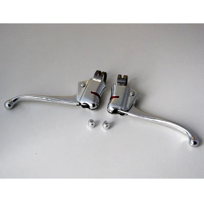 Fahrradbremshebel Vintage DC135 Dia-Compe silberfarben