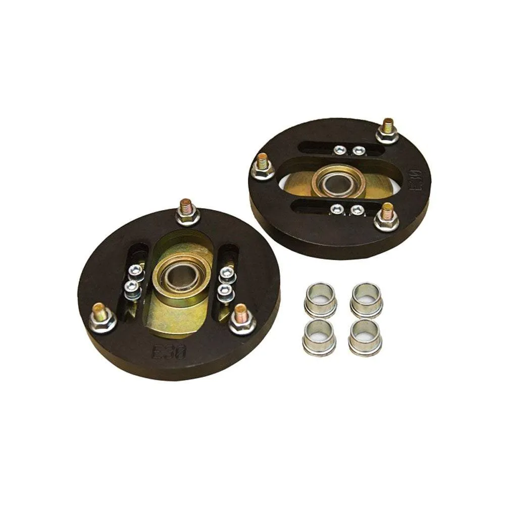 FAMEFORM Domlager passend für BMW E30 E32 E34 Vorderachse einstellbar Set (Aluminium)